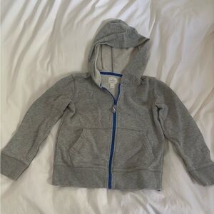 Crewcuts Gray Zip-Up Hoodie for Kids